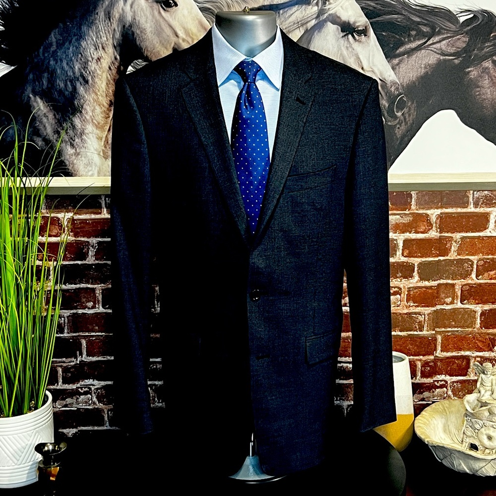 John Varvatos Charcoal Gray Sportcoat